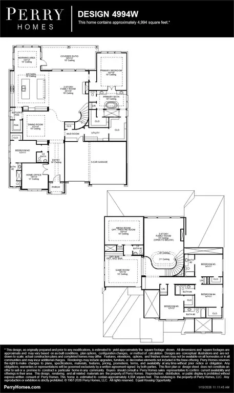 Floorplan - 16602 Harmony Fields St, Hockley, TX 77447 photo 1 of 1