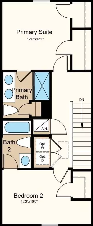 Floorplan - 703 Perth Dr, Mount Dora, FL 32757 photo 2 of 2