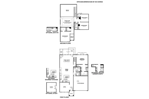 Floorplan - 2704 Fork Way, Celina, TX 75009 photo 2 of 3