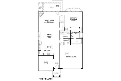 Floorplan - 2704 Fork Way, Celina, TX 75009 photo 1 of 3
