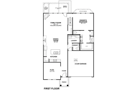 Floorplan - 2704 Fork Way, Celina, TX 75009 photo 1 of 3