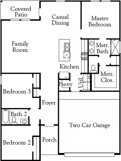 Floorplan - 12048 Moonlight Path Dr, Conroe, TX 77304 photo 1 of 1