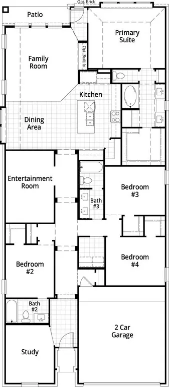 Floorplan - 12990 Soaring Forest Dr, Conroe, TX 77302 photo 1 of 1