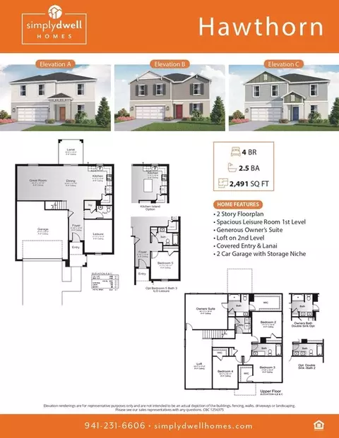 Floorplan - 13019 Deer Park Loop, Parrish, FL 34219 photo 1 of 1