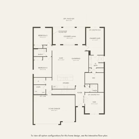 Floorplan - 2028 Mossy Vine Ave, Saint Cloud, FL 34771 photo 1 of 2
