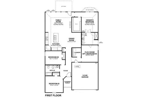 Floorplan - 6517 Adderly Rd, Pilot Point, TX 76258 photo 1 of 3