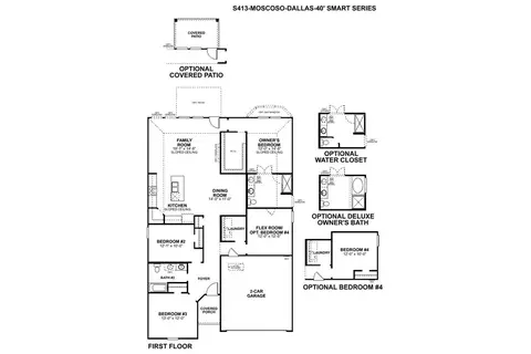 Floorplan - 6517 Adderly Rd, Pilot Point, TX 76258 photo 3 of 3