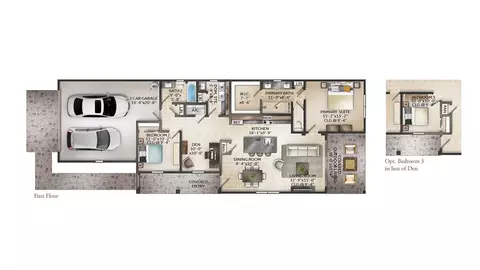 Floorplan - 3177 Greenview Ln, Saint Cloud, FL 34773 photo 1 of 1