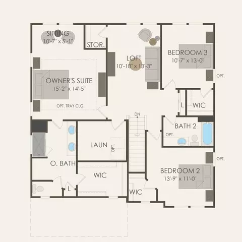 Floorplan - 106 E Wind Rd, Delaware, OH 43015 photo 2 of 2