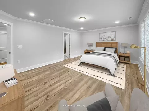 Bedroom - 446-798 Massengill Pond Rd, Willow Spring, NC 27592 photo 16 of 26