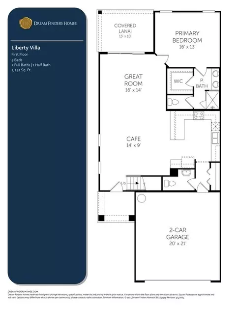 Floorplan - 182 Brook Forest Dr, Saint Augustine, FL 32092 photo 2 of 2
