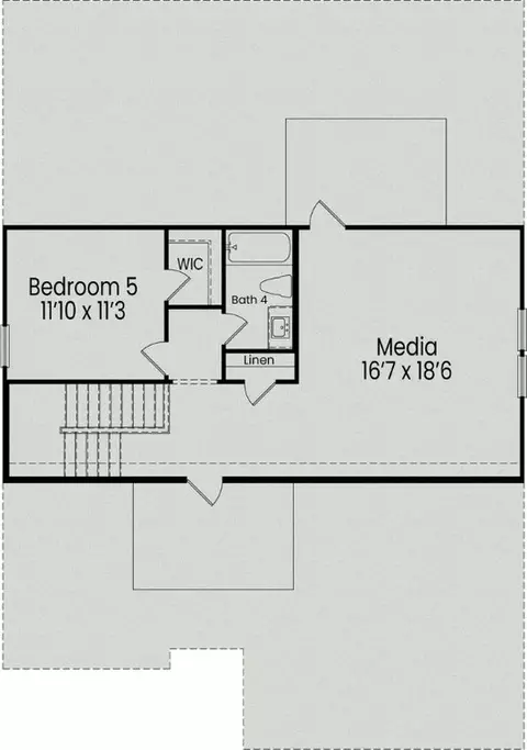 Floorplan - 3799 Well Fleet Dr, Willow Spring, NC 27592 photo 3 of 4