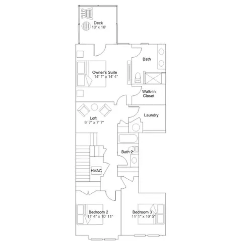 Floorplan - 42655 Darala Dr, Ashburn, VA 20147 photo 4 of 6