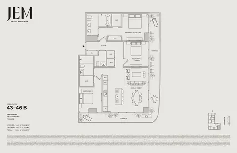Floorplan - 175 NE 10 St, Miami, FL 33132 photo 1 of 1