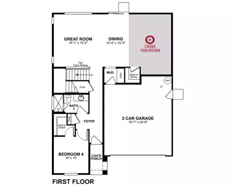 Floorplan - 3136 Leap Frog Loop, Roseville, CA 95747 photo 1 of 2