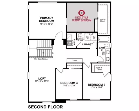 Floorplan - 3136 Leap Frog Loop, Roseville, CA 95747 photo 2 of 2