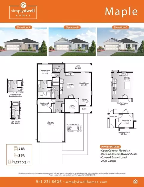 Floorplan - 4638 Hawthorn Ave, Parrish, FL 34219 photo 1 of 1