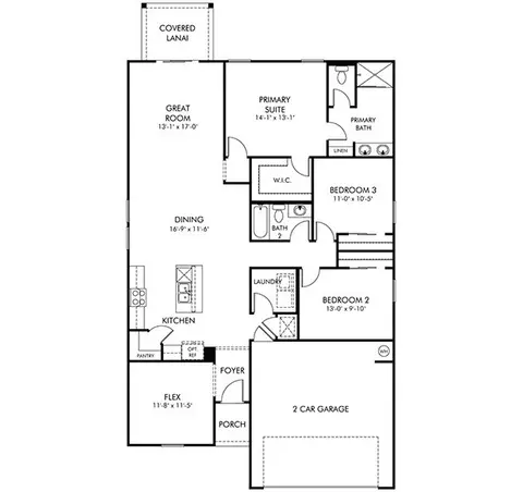Floorplan - 8 Sandy Ln, Palm Coast, FL 32164 photo 1 of 1