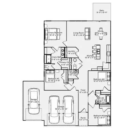 Floorplan - 20533 Millview Rd, Spring Hill, KS 66083 photo 1 of 1