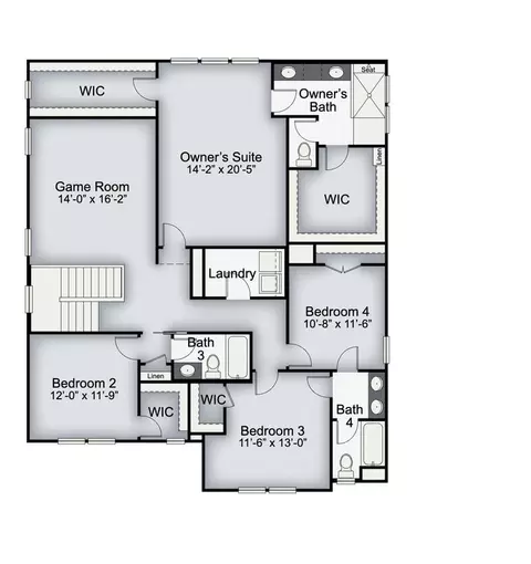 Floorplan - lot89 Meadowfern Pl, Willow Spring, NC 27592 photo 2 of 2
