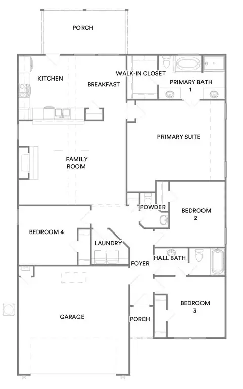 Floorplan - 8400 E Galveston St, Broken Arrow, OK 74014 photo 1 of 1