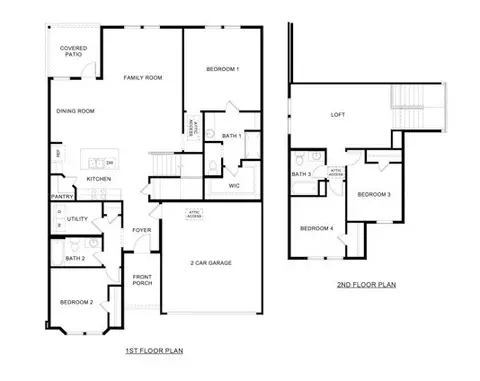 Floorplan - 3908 Thistle Dr, Sanger, TX 76266 photo 1 of 1
