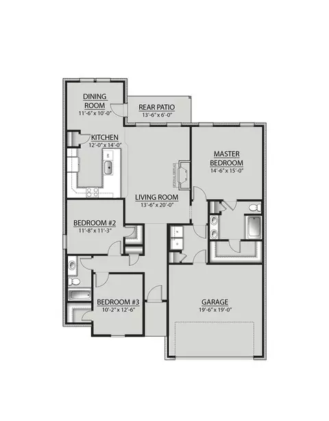 Floorplan - Coming Soon, Crestview, FL 32536 photo 1 of 1