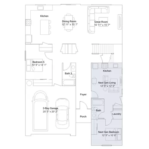 Floorplan - 2125 Trojan St, Manteca, CA 95336 photo 1 of 2
