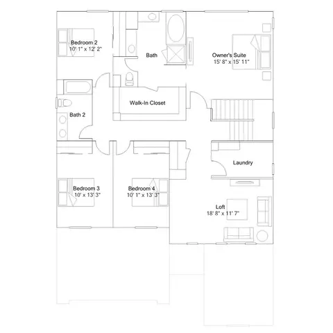 Floorplan - 2125 Trojan St, Manteca, CA 95336 photo 2 of 2