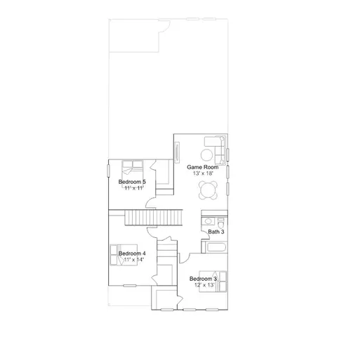 Floorplan - 23824 Tiny Moons Way, Elgin, TX 78621 photo 2 of 2