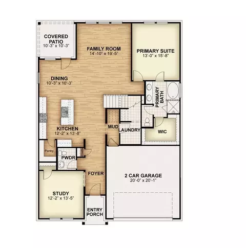 Floorplan - 1101 Trinity Rail Rd, Anna, TX 75409 photo 1 of 4