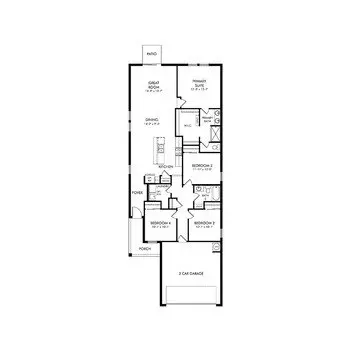 Floorplan - 13727 Richland Gulf Cir, Parrish, FL 34219 photo 1 of 1