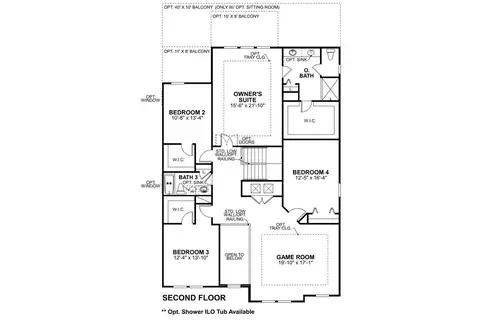Floorplan - 2528 Clary Sage Dr, Spring Hill, FL 34609 photo 2 of 2
