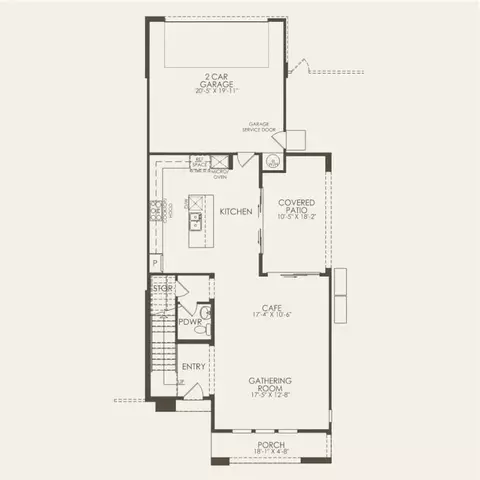 Floorplan - 809 Chinon, Irvine, CA 92618 photo 1 of 2