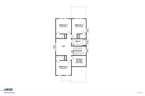 Floorplan - 2720 Summer Breeze Ln, Longs, SC 29568 photo 2 of 2
