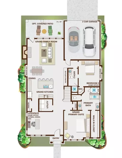 Floorplan - 4706 Buttonbush Dr, Venus, TX 76084 photo 1 of 2