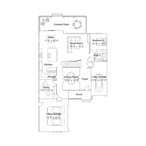 Floorplan - 3091 S Joyce Ct, Morrison, CO 80465 photo 1 of 3