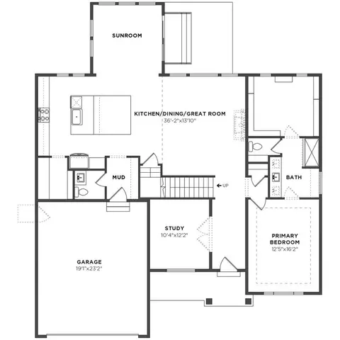 Floorplan - 3004 N Wander Ln, Eagle Mountain, UT 84005 photo 1 of 1