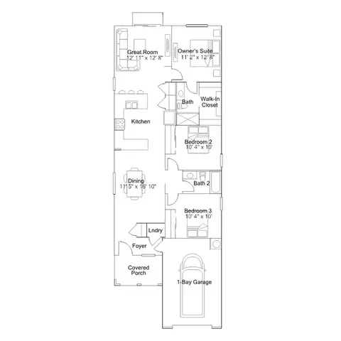 Floorplan - 3784 N 96th Ln, Phoenix, AZ 85037 photo 1 of 1