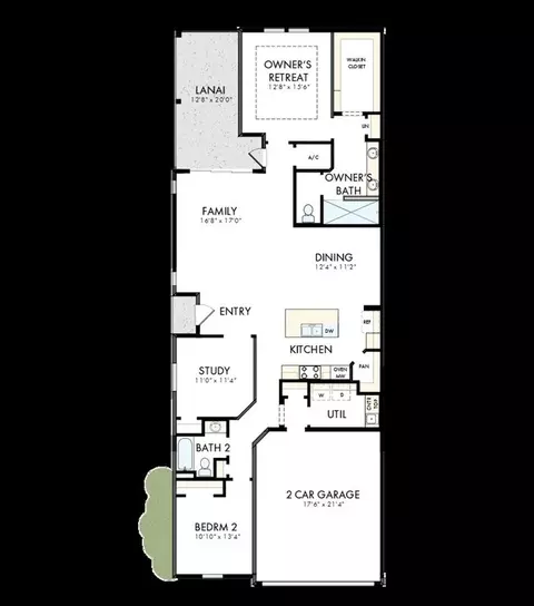 Floorplan - 586 Windchime St, Yulee, FL 32097 photo 1 of 1