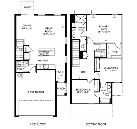 Floorplan - 16476 Happy Eagle Dr, Clermont, FL 34714 photo 1 of 1