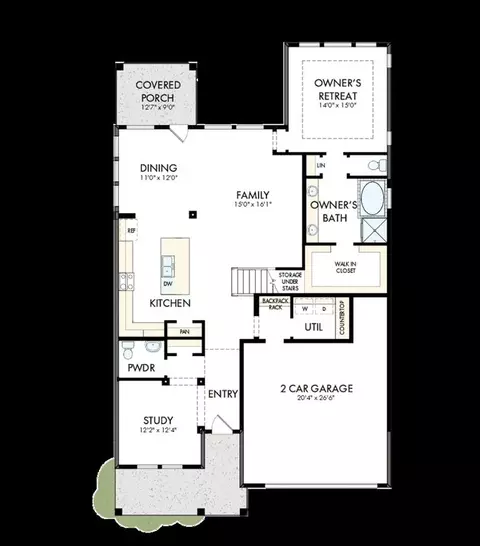 Floorplan - 9419 Forest Ground Ave, Conroe, TX 77301 photo 2 of 2