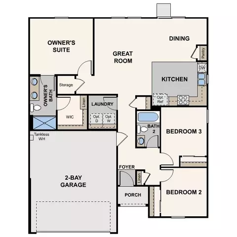 Floorplan - 588 Burnett Ave, Chowchilla, CA 93610 photo 1 of 1