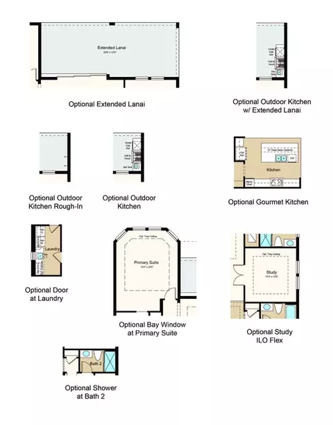 Floorplan - 1009 Tassleflower Trl, Saint Cloud, FL 34771 photo 2 of 2