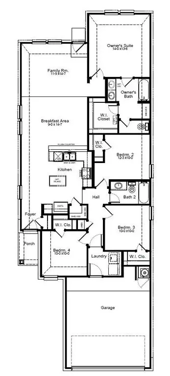 Floorplan - 11238 Katzer Pl, Converse, TX 78109 photo 1 of 1