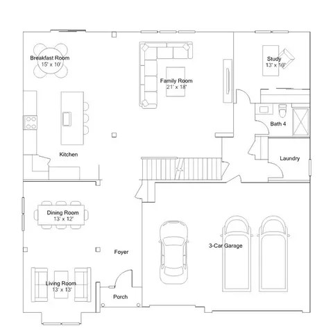 Floorplan - 1852 Chandolin Ln, Elgin, IL 60124 photo 1 of 2
