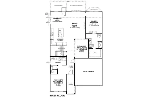 Floorplan - 5100 Edge Way, Argyle, TX 76226 photo 2 of 4