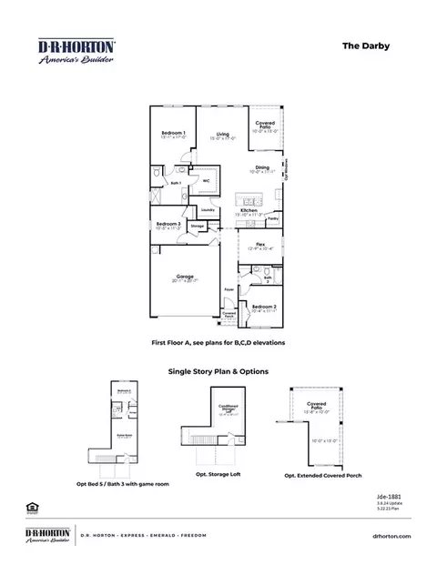 Floorplan - 154 Bantry Ln, Conway, SC 29526 photo 1 of 1