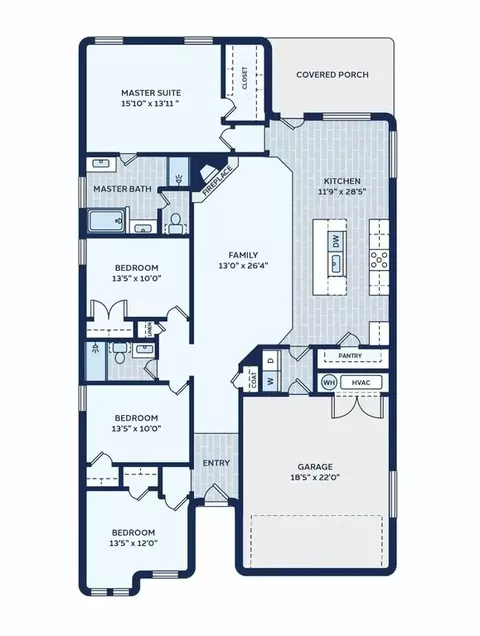 Floorplan - 19500 Ridgeview Rd, Spring Hill, KS 66083 photo 1 of 1