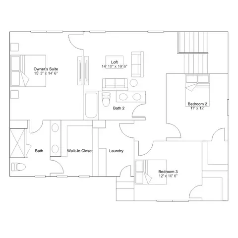 Floorplan - 800 Sparano Loop, York, SC 29745 photo 2 of 2